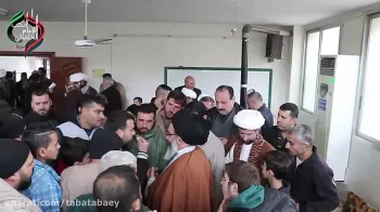 نماهنگی از خوش برخوردی و ارتباطات مستقیم نماینده ولی فقیه در سوریه با عموم مردم